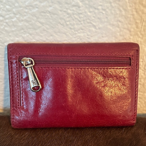 Red Leather Wallet - Picture 2 of 5